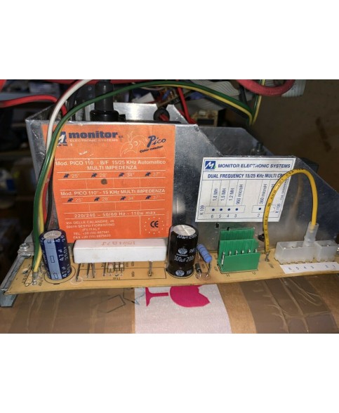 Chassis hantarex pico dual frequency 15/25 khz multi-impedance from 25 to 38 inc